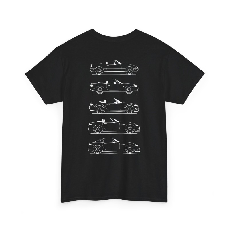 MX5 THERAPY Silhouette MX5 NA NB NC ND RF Männer T-Shirt