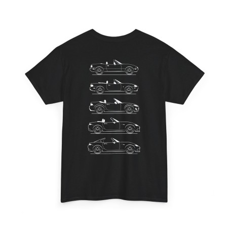 MX5 THERAPY Silhouette MX5 NA NB NC ND RF Männer T-Shirt