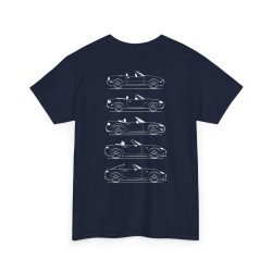 MX5 THERAPY Silhouette MX5 NA NB NC ND RF Männer T-Shirt