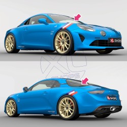 Adesivo fascia tricolore FRANCIA per Alpine A110 RS-CUP