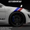 BLUE RED stripe decals kit for ALPINE A110