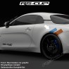 GULF STYLE stripe decals kit for ALPINE A110