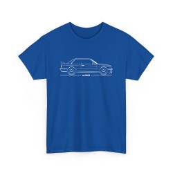 Silhouette M3 e30 Evolution Men Tshirt for owner of BMW M3