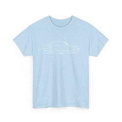 Silhouette M3 e30 Evolution Männer T-Shirt für alle Besitzere BMW M3