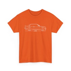 Silhouette M3 e30 Evolution Männer T-Shirt für alle Besitzere BMW M3