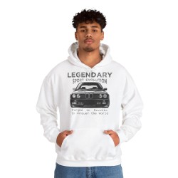 LEGENDARY M3 e30 Evolution felpa con cappuccio uomo per tutti i proprietari di BMW M3