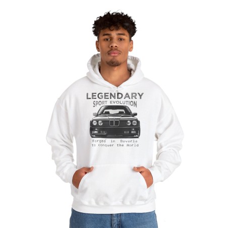 LEGENDARY M3 e30 Evolution sweat capuche homme pour amateurs de BMW M3