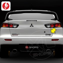 5 sticker decal MADE IN JAPAN fort MITSUBISHI