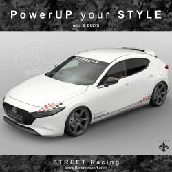 STREET RACING - Complete graphic kit for all Mazda models