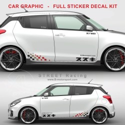 STREET RACING - Komplettes Grafik-Kit für alle SUZUKI-Modelle