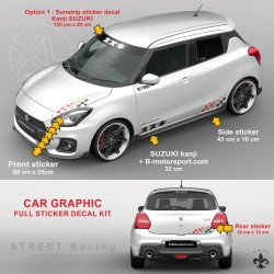 STREET RACING - Komplettes Grafik-Kit für alle SUZUKI-Modelle