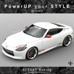 STREET RACING - Kit grafico completo per tutti i modelli NISSAN