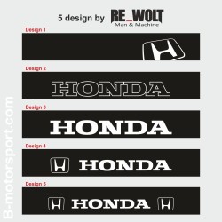 Windshield decal HONDA - 5 design