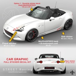 STREET RACING - Komplettes Grafik-Kit für alle Mazda-Modelle MX-5