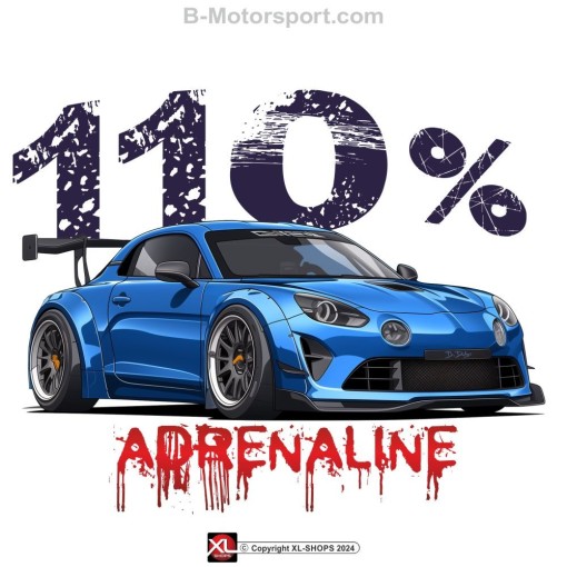 110% ADRENALINE ALPINE A110 R-R Maglietta uomo