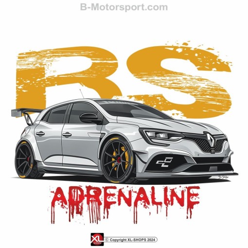 RS ADRENALINE MEGANE 4 RS Männer T-Shirt