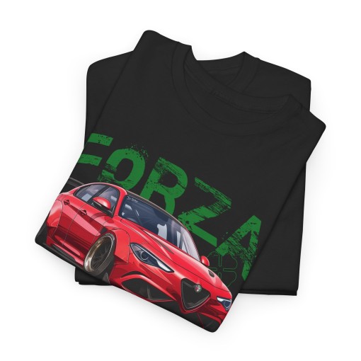 FORZA ITALIA Alfa Romeo GIULIA Quadrifoglio Männer T-Shirt