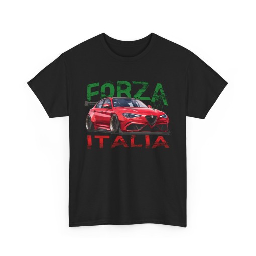 FORZA ITALIA Alfa Romeo GIULIA Quadrifoglio Maglietta uomo