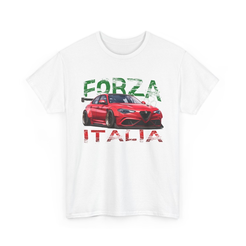 FORZA ITALIA Alfa Romeo GIULIA Quadrifoglio Maglietta uomo