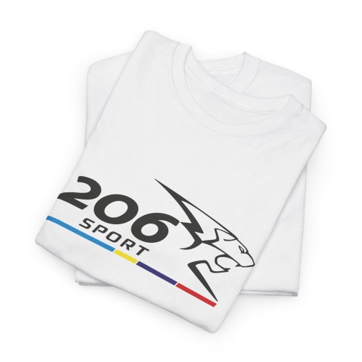 206 SPORT Unisex-T-Shirt für Herren und Damen