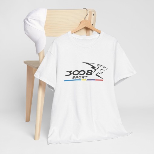 3008 SPORT Unisex-T-Shirt für Herren und Damen