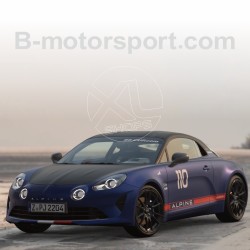 Adesivi da corsa bicolore per ALPINE A110