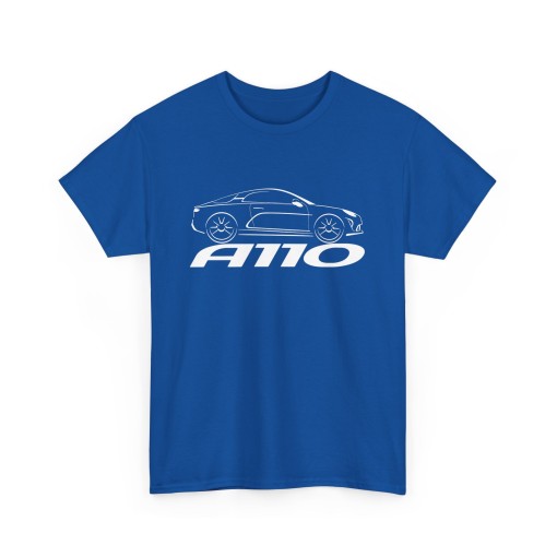 A110 S R GT silhouette Alpine A110 Maglietta uomo