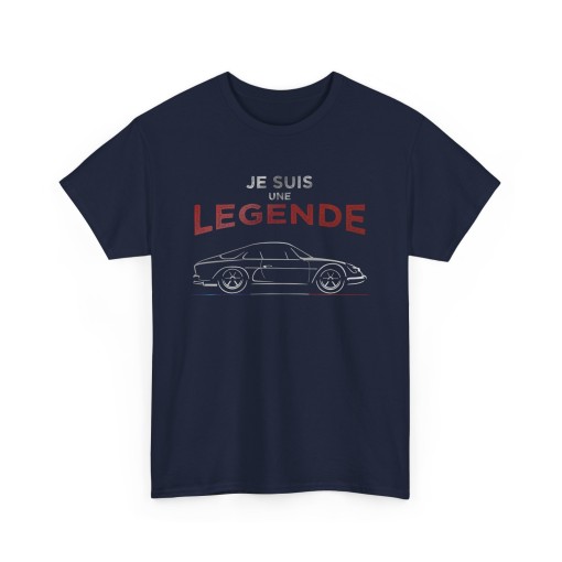 JE SUIS UNE LEGENDE A110 Alpine Renault silhouette Männer T-Shirt