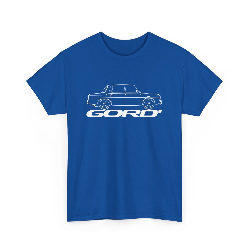 R8 GORDINI Tshirt homme avec silhouette de Renault 8