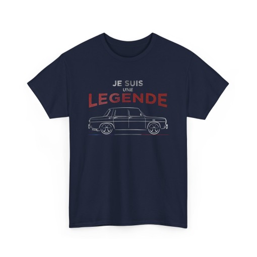 JE SUIS UNE LEGENDE silhouette Renault 8 GORDINI Männer T-Shirt