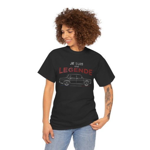 JE SUIS UNE LEGENDE silhouette Renault 8 GORDINI Men Tshirt