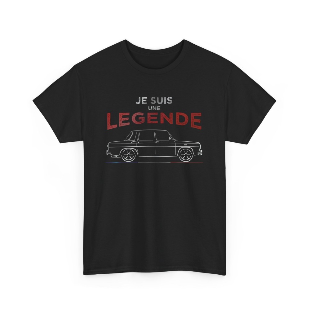 JE SUIS UNE LEGENDE silhouette Renault 8 GORDINI Men Tshirt