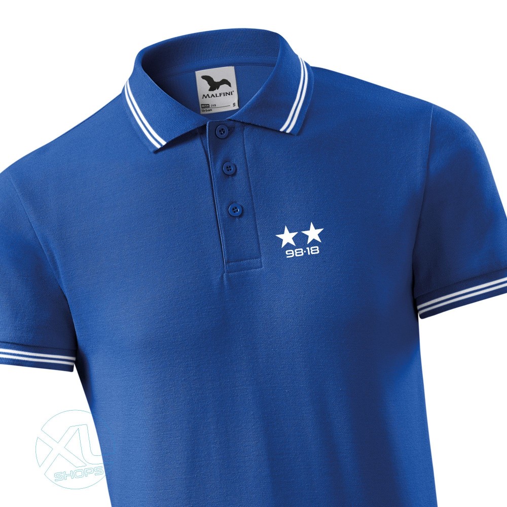 Polo homme EQUIPE DE FRANCE de foot 2 étoiles 98 18