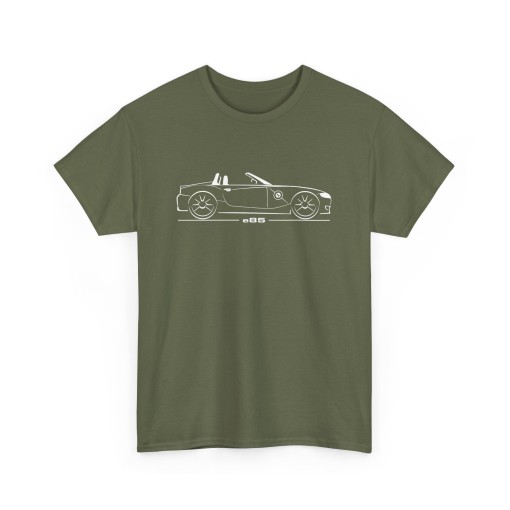 Silhouette BMW Z4 e85 Men Tshirt for owner of BMW Z4