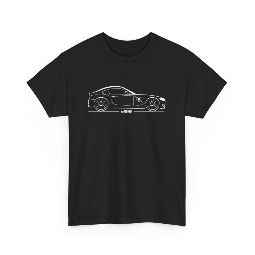 Silhouette BMW Z4 e86 Men Tshirt for owner of BMW Z4