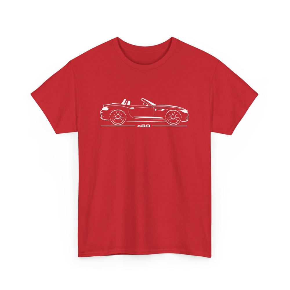 Silhouette BMW Z4 e89 Men Tshirt for owner of BMW Z4