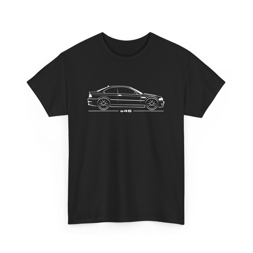 Silhouette M3 e46 Männer T-Shirt für alle Besitzere BMW M3