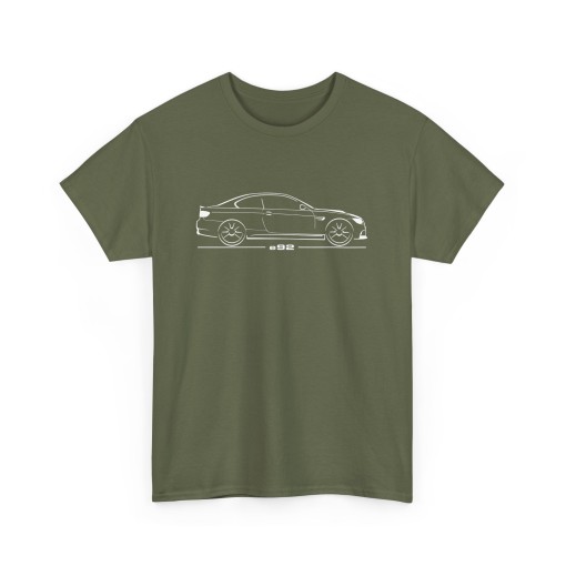 Silhouette M3 e92 coupe Men Tshirt for owner of BMW M3