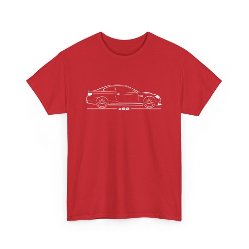 Silhouette M3 e92 coupe Männer T-Shirt für alle Besitzere BMW M3