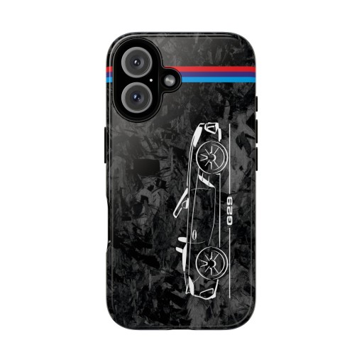 Coque de téléphone silhouette BMW Z4 g59 pour iPhone 16 / 16 PRO / 16 plus / 16 PRO MAX