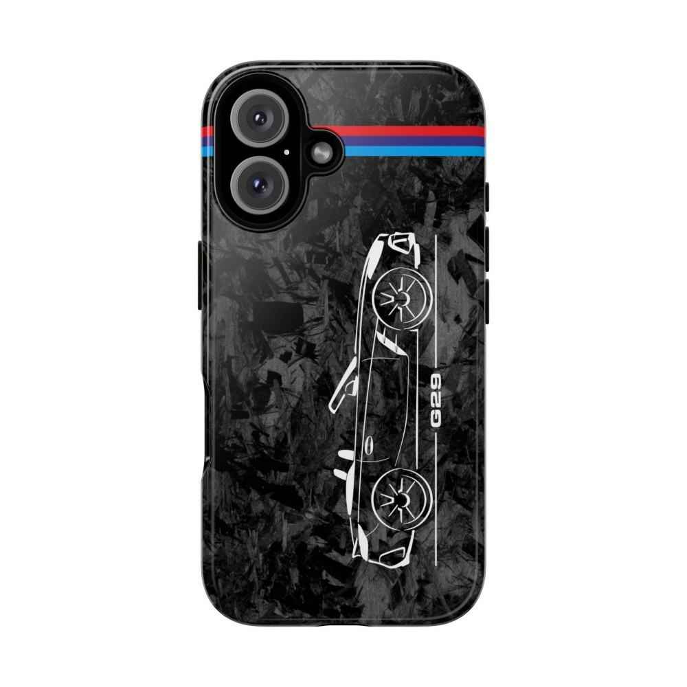 Cover per telefono silhouette BMW Z4 g29 per iPhone 16 / 16 PRO / 16 Plus / 16 PRO MAX