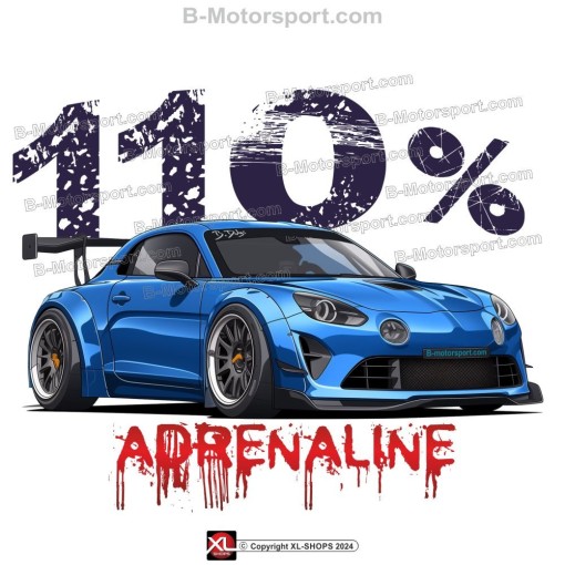 110% ADRENALINE ALPINE A110 R-R Männer T-Shirt