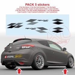 RENAULT RS ULTIME sticker decals