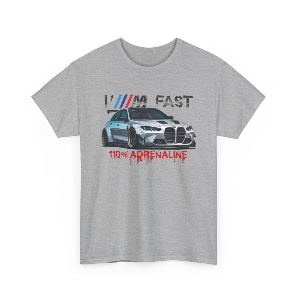 I'M FAST M3 G80 Männer T-Shirt für alle Besitzere BMW M3