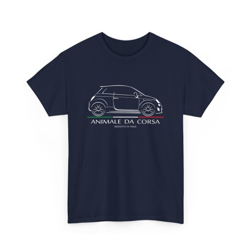 Silhouette 500 ABARTH Corsa Italia Männer T-Shirt für alle Besitzere FIAT ABARTH