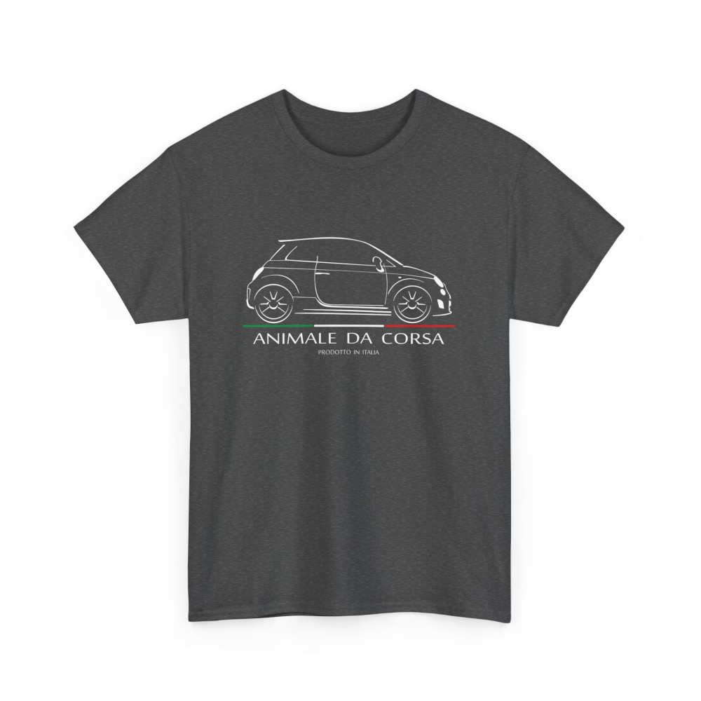 Silhouette 500 ABARTH Corsa Italia Tshirt homme pour amateurs de FIAT ABARTH