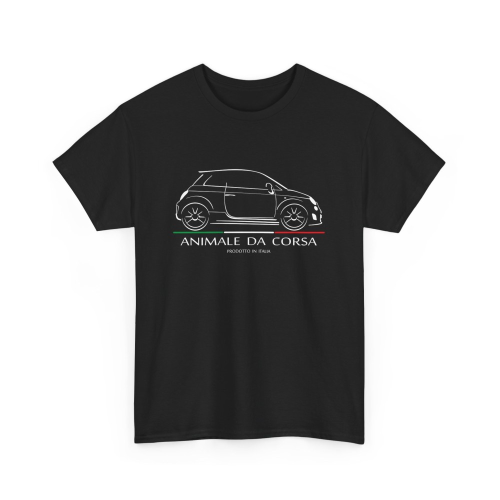Silhouette 500 ABARTH Corsa Italia Männer T-Shirt für alle Besitzere FIAT ABARTH