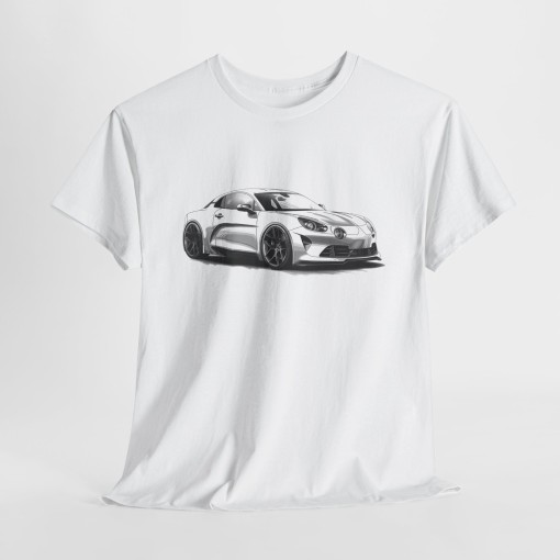 A110 designer style Männer T-Shirt mit ALPINE A110