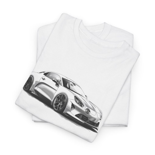 A110 designer style Männer T-Shirt mit ALPINE A110