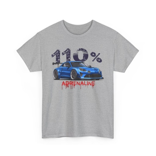 110% ADRENALINE Männer T-Shirt mit ALPINE A110 R